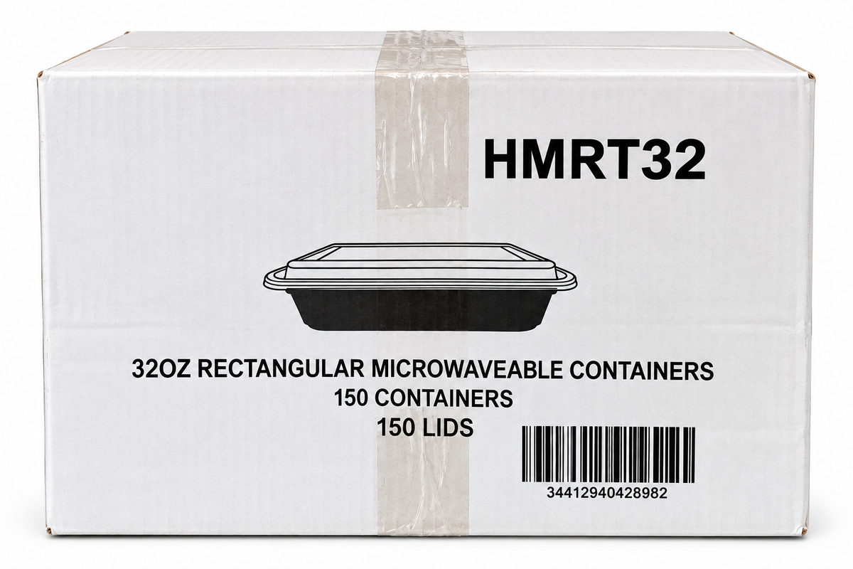 32oz Rectangular Container
