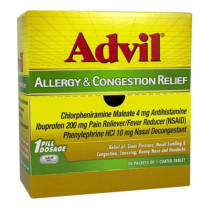 Advil Allergy Cong 50