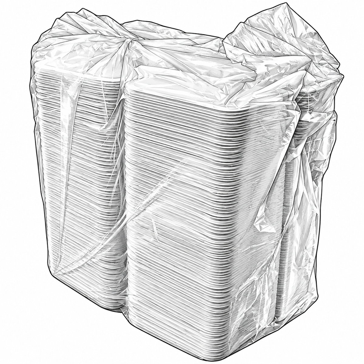PP206 White Container