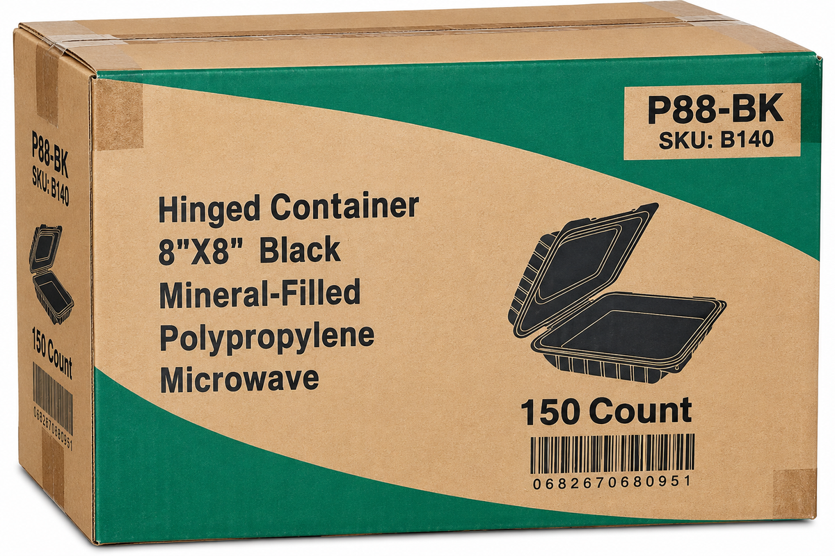 PP881 Black Container