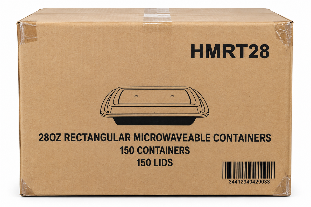 28oz Black Rectangular 150