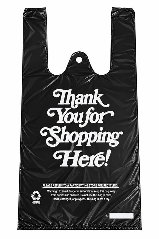 1/10 Plastic Black Bag