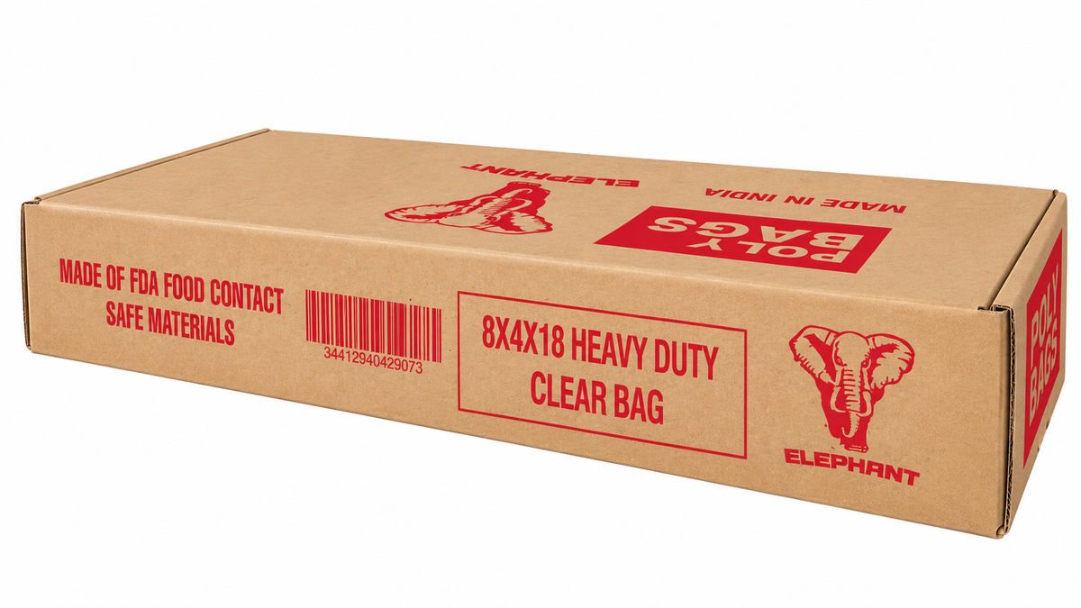 18H Clear Poly Bag