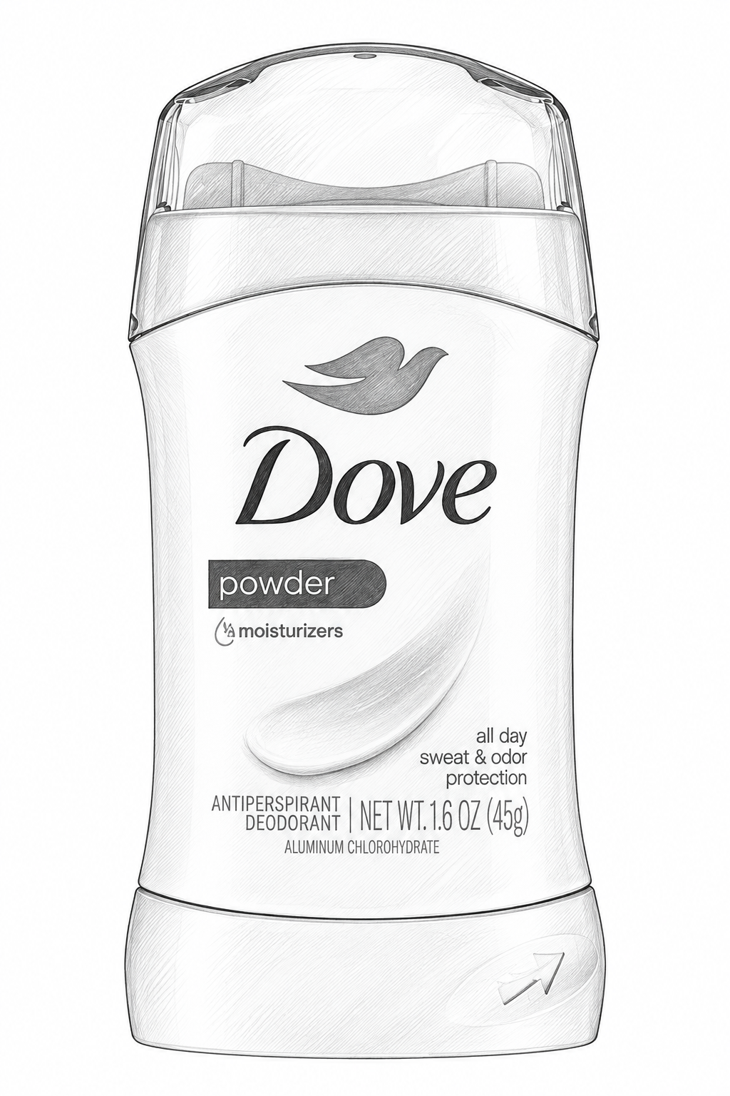 1.6oz Dove Deo 6