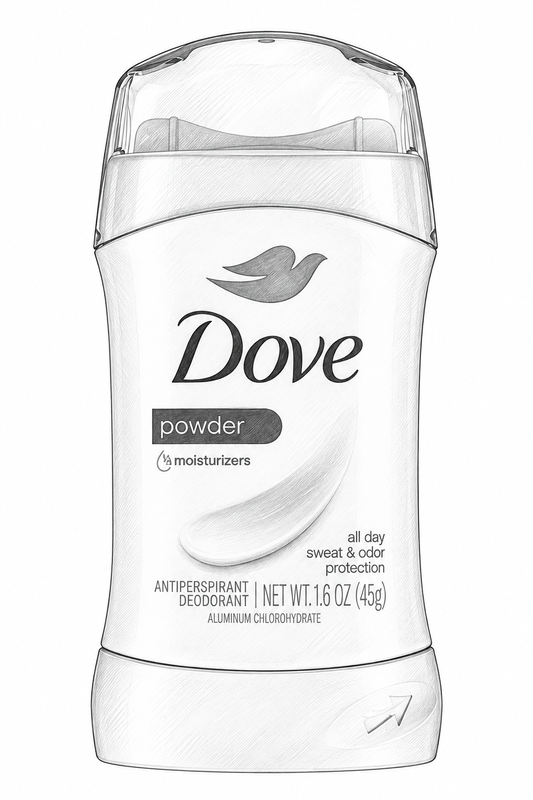 1.6oz Dove Deo 6
