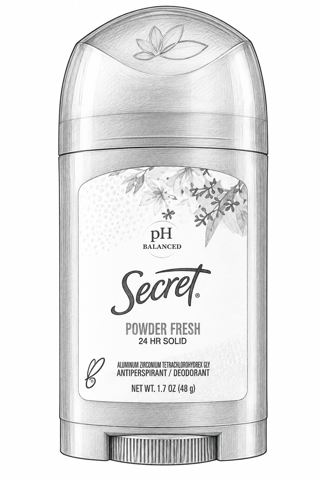 1.7oz Secret Deo 6