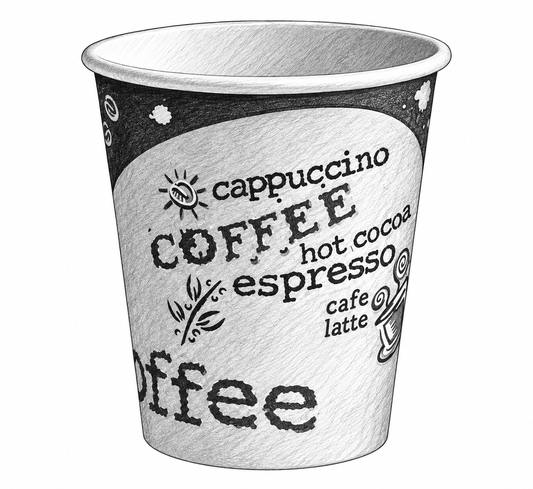 10oz Hot Cup 1000