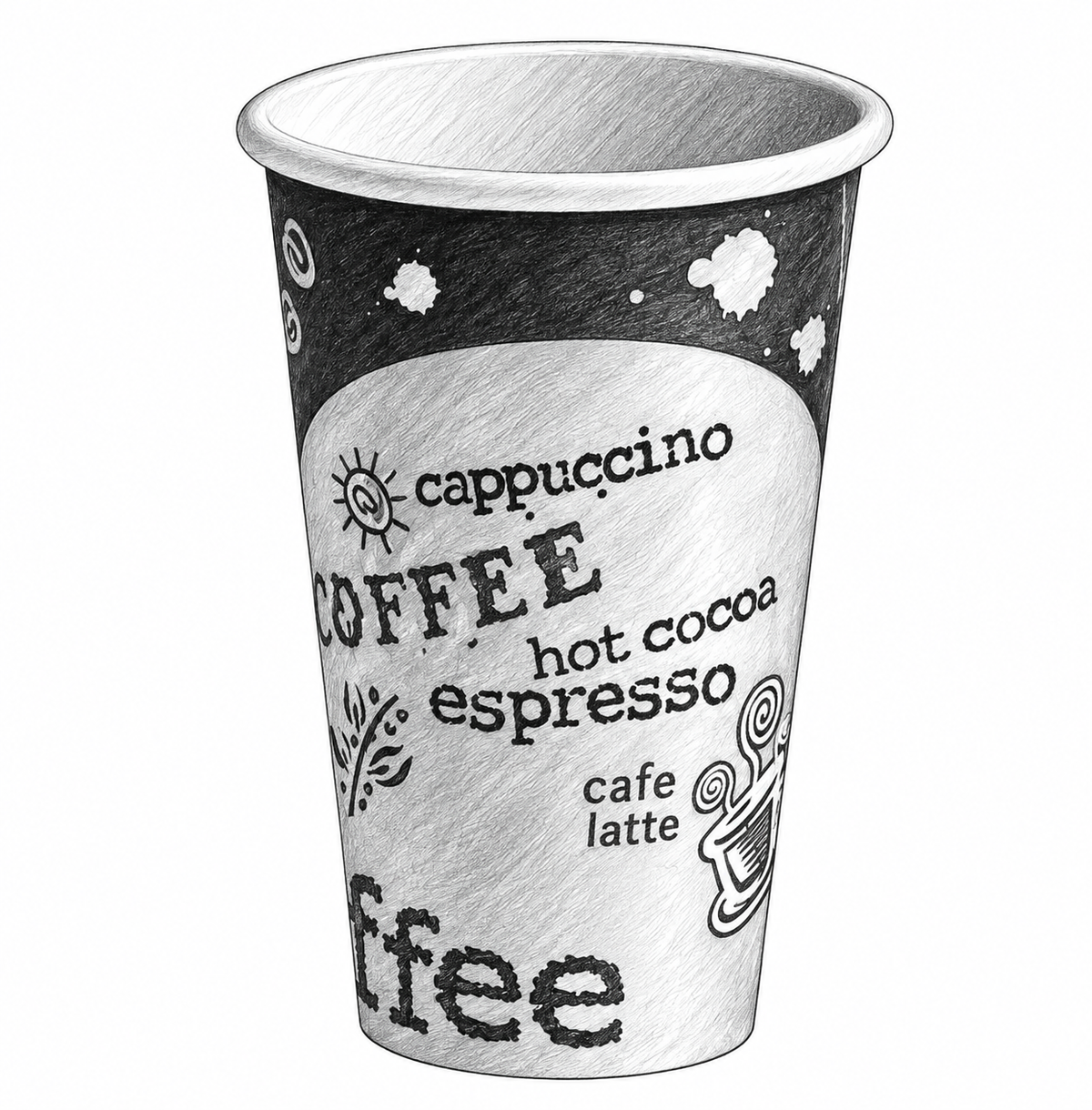 16oz Hot Cup 1000