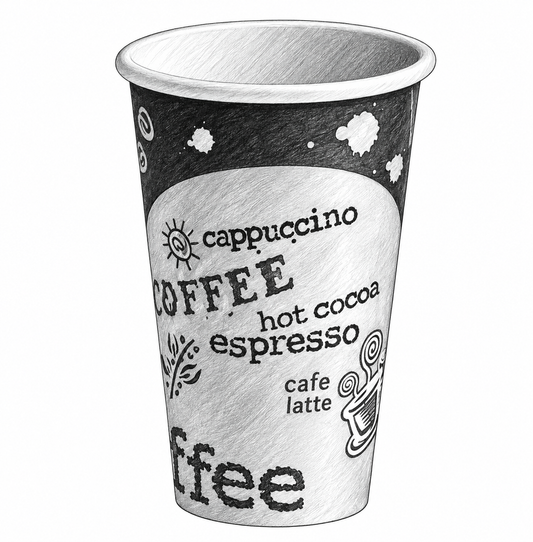 16oz Hot Cup 1000
