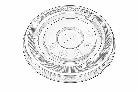 Clear Cold Cup Lid