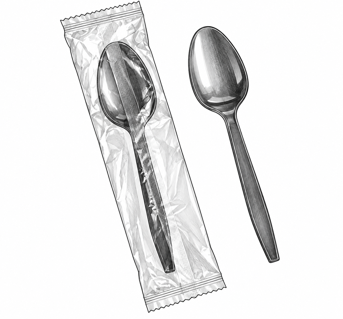 Heavy Wrapped Spoon 1000