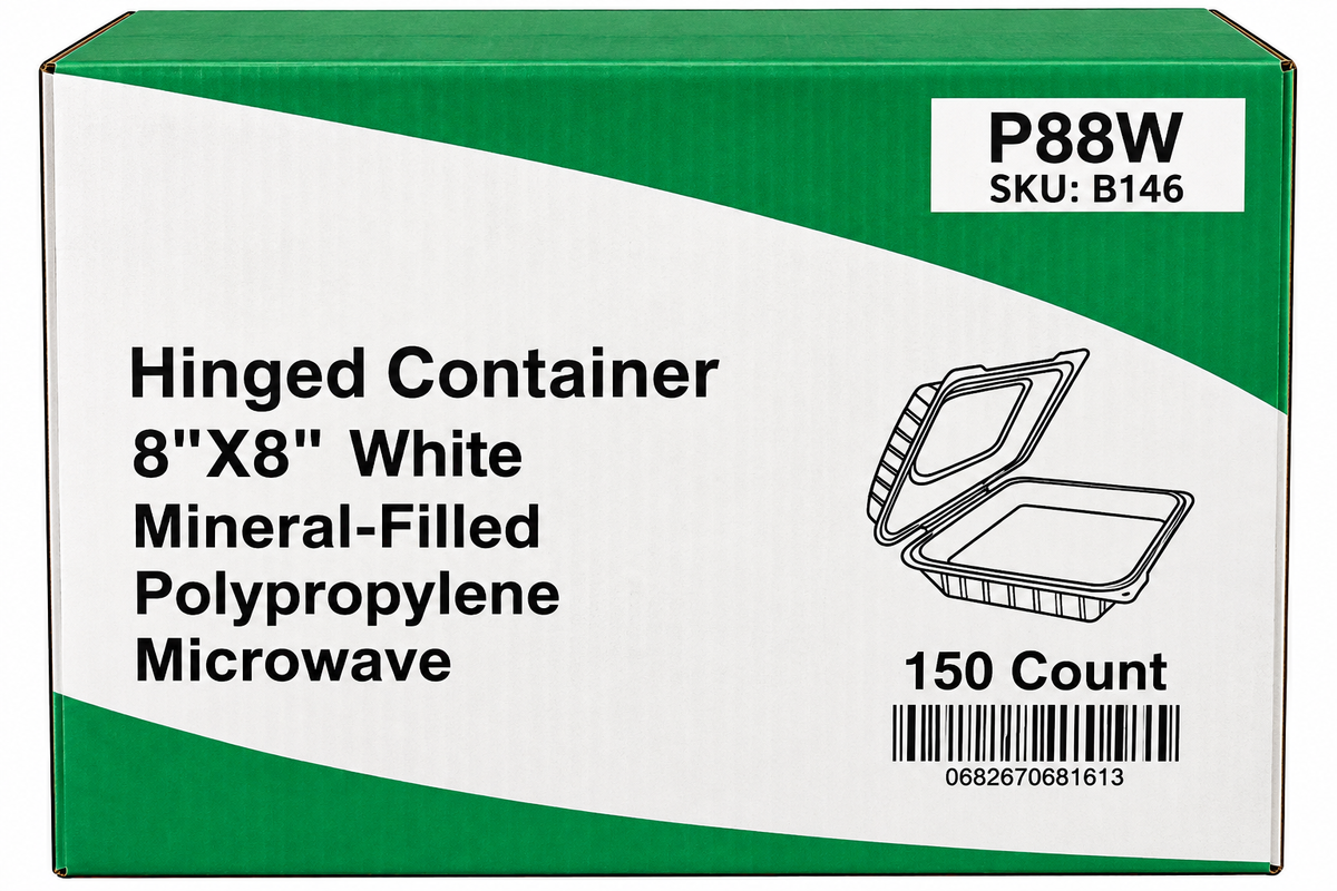 PP881 White Container