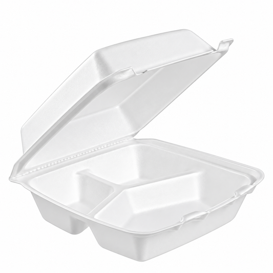 85HT3 White Foam Container